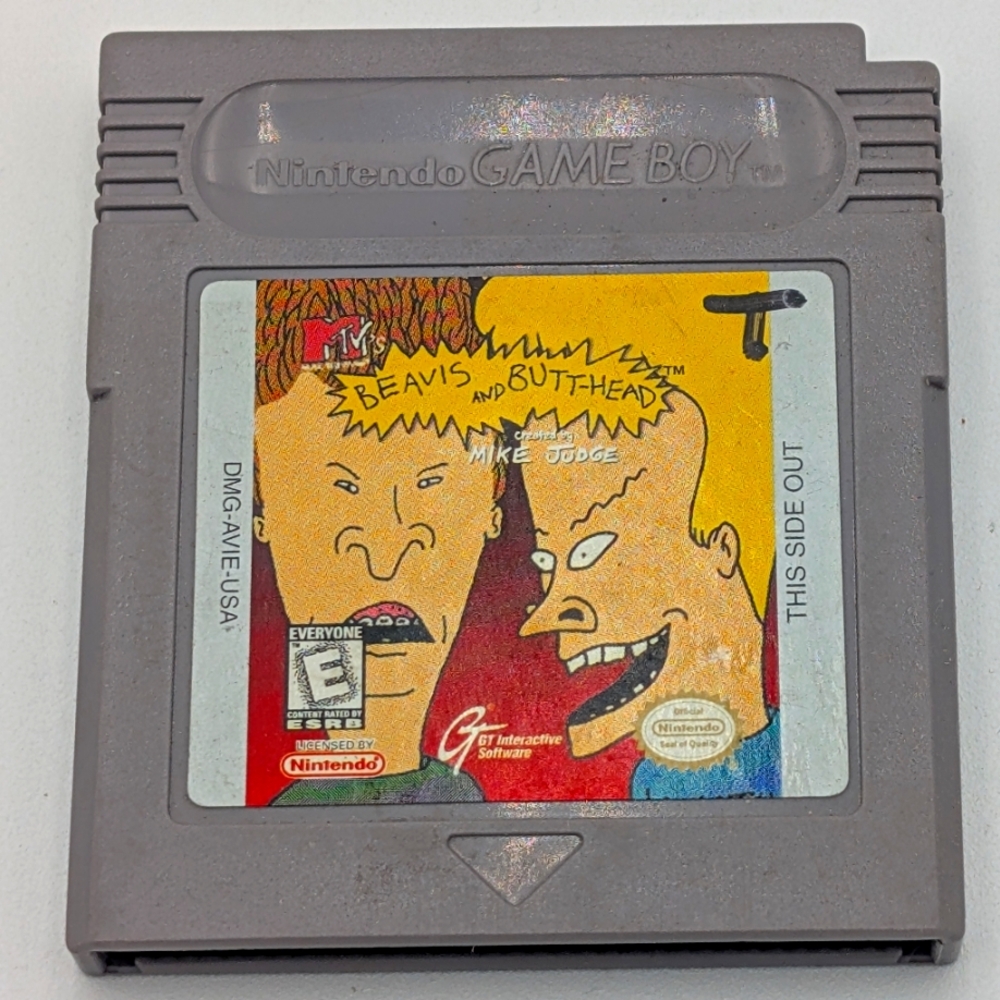 MTVs Beavis and Butthead. Game Boy. Game Only